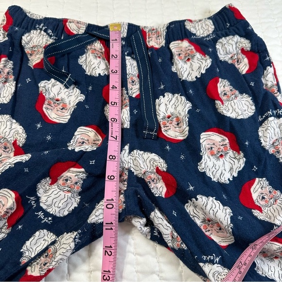 Old Navy Blue and Cream Pajama Pants With Pockets - Picture 5 of 10